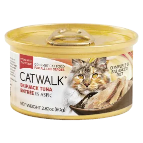 Catwalk Cat Skipjack Tuna Entree in Aspic 80g