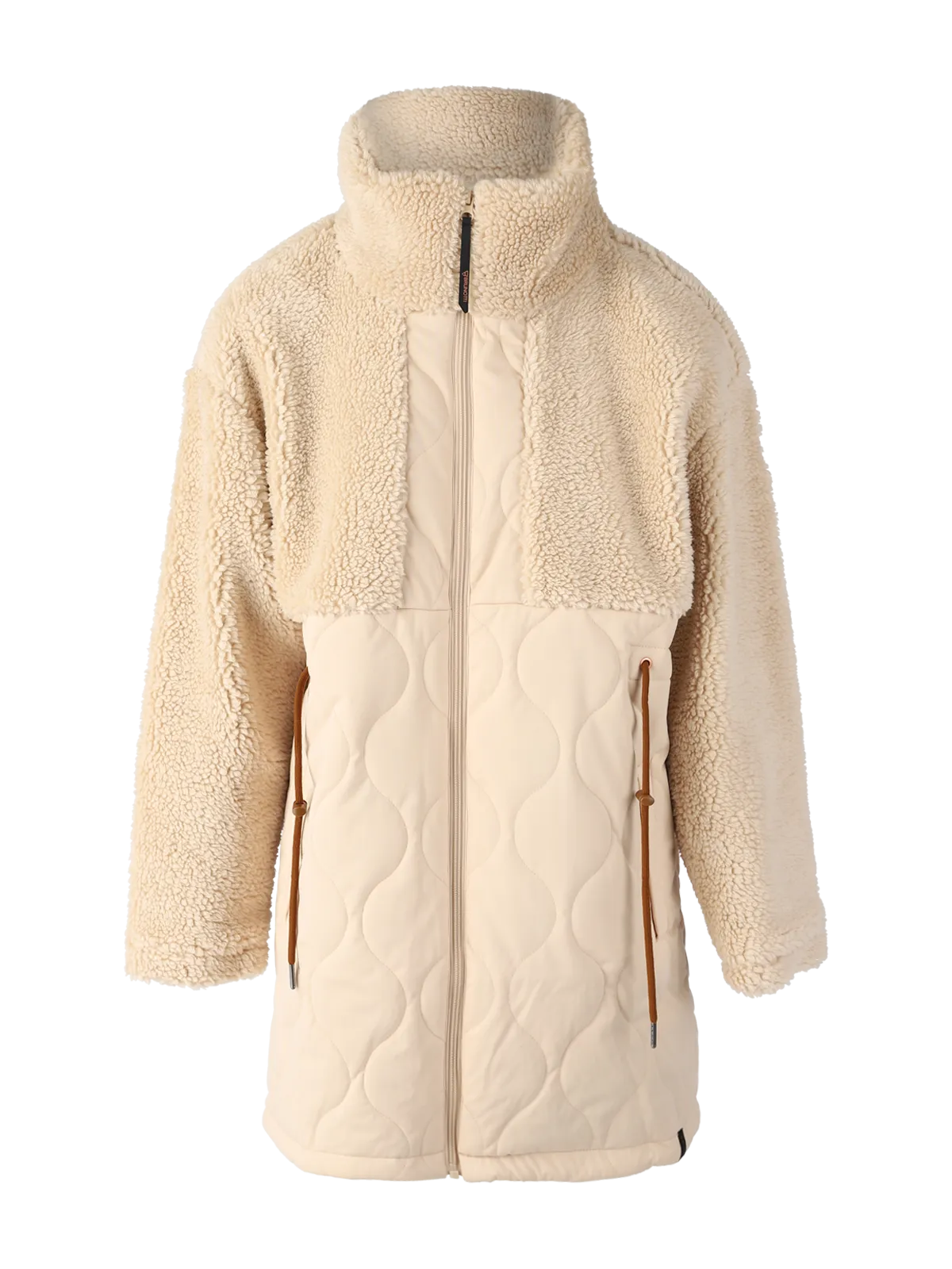 Cecile Women Teddy Jacket | White