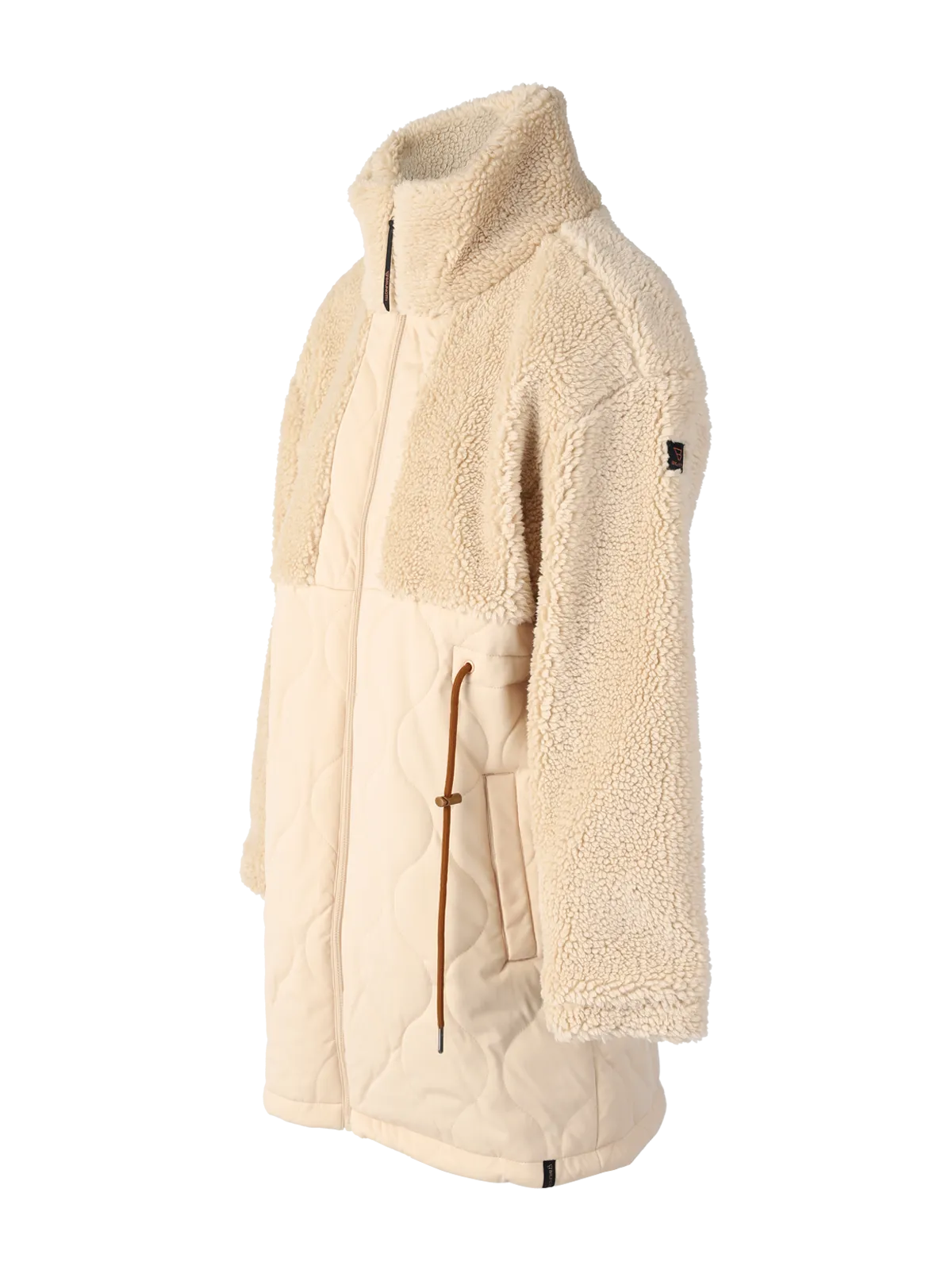 Cecile Women Teddy Jacket | White