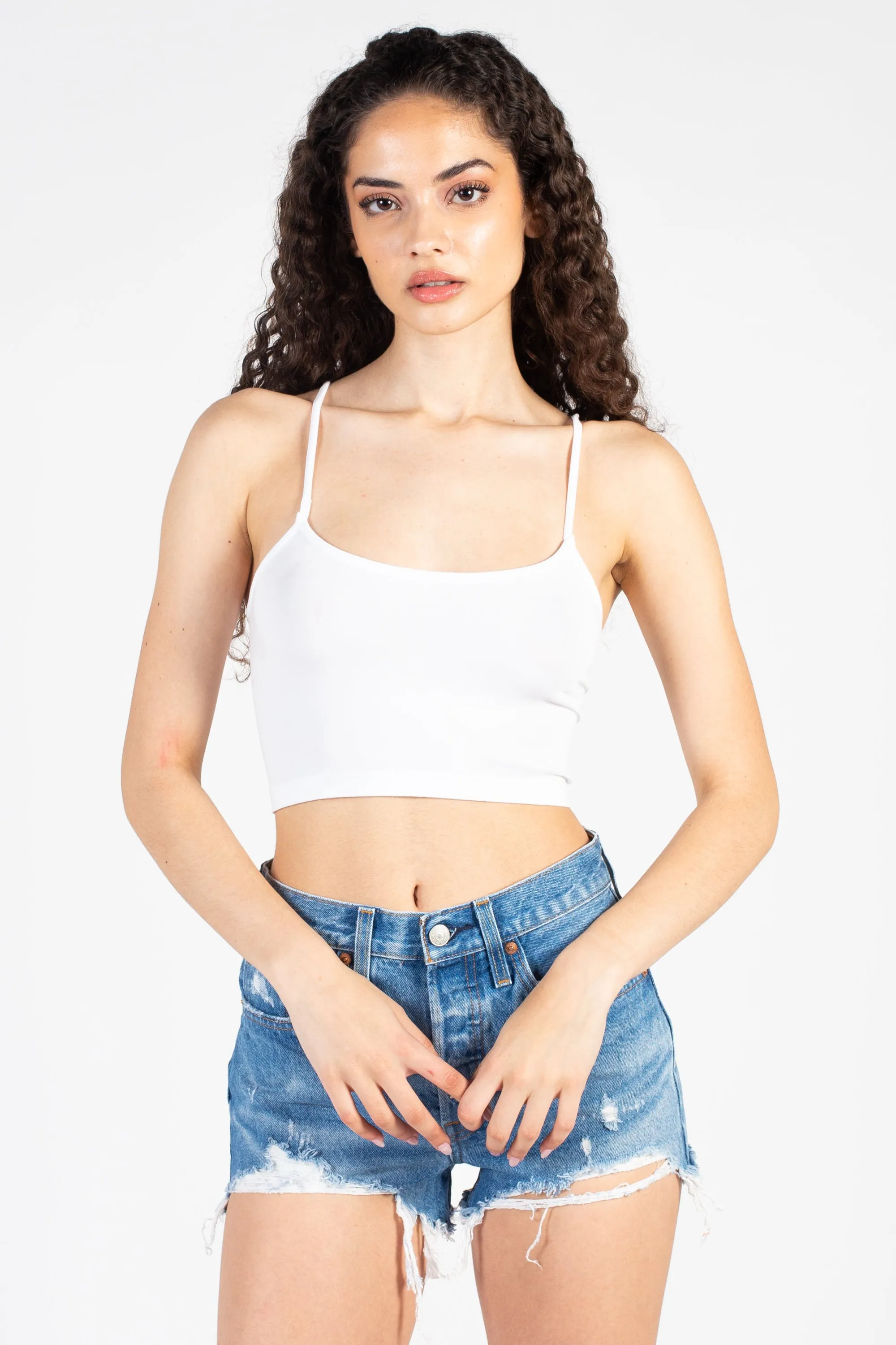 C'est Moi Crop Tank Top