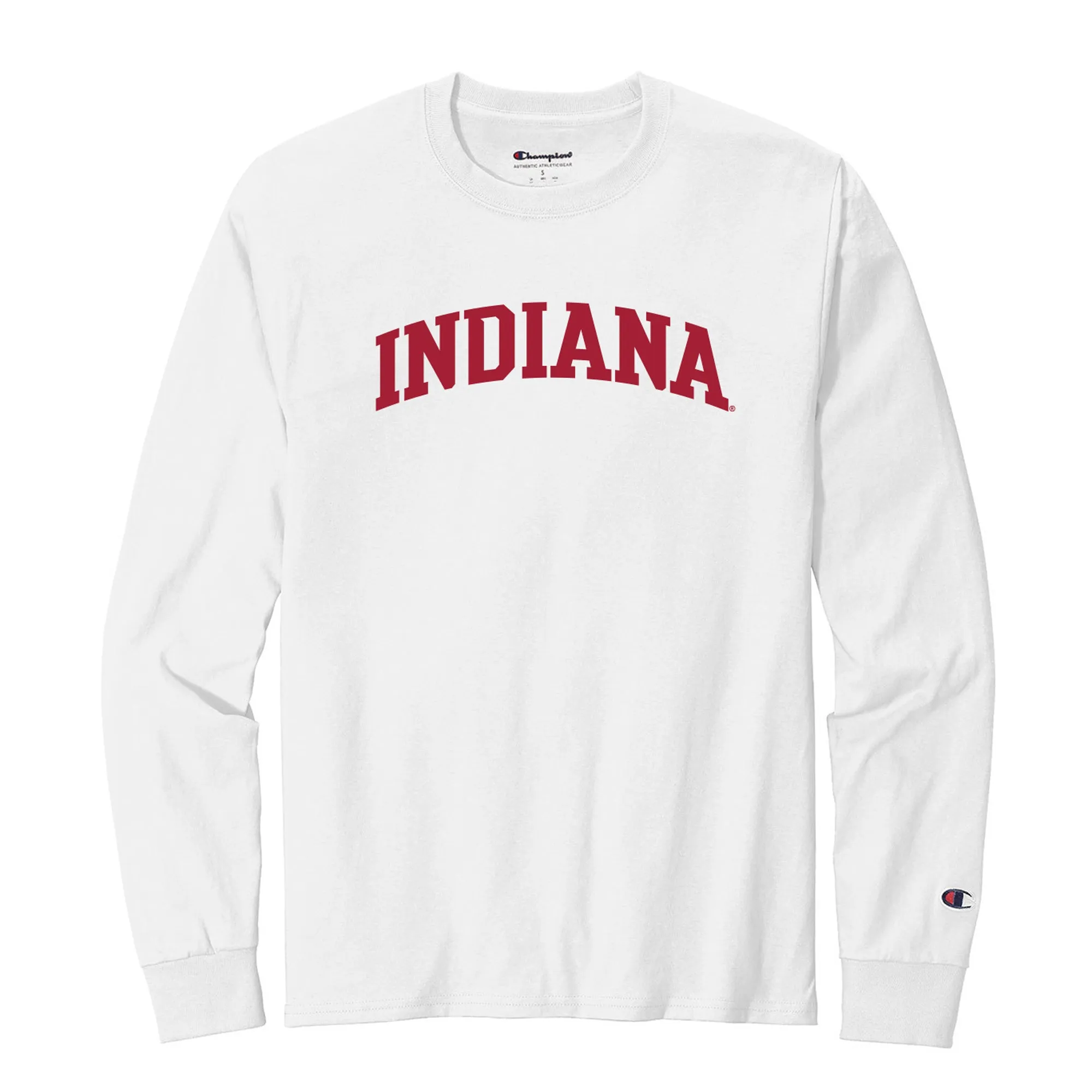 Champion Indiana Arched Long Sleeve - White