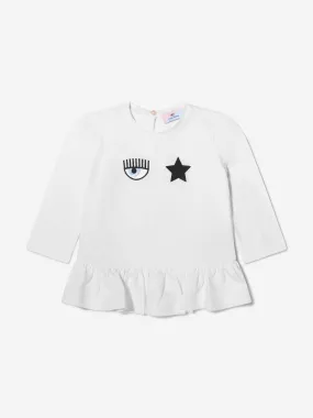 Chiara Ferragni Baby Girls Long Sleeve Maxi T-Shirt