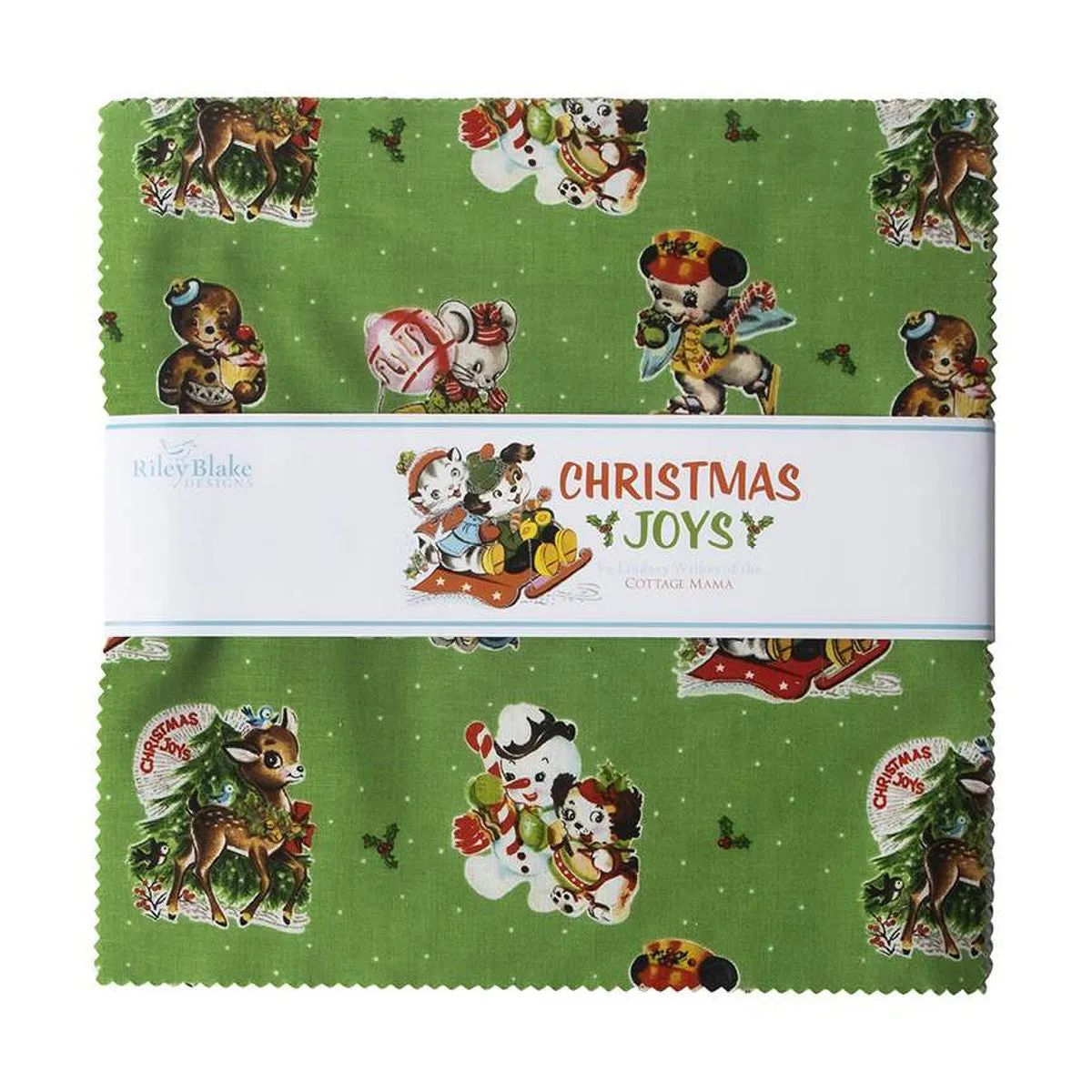 CHRISTMAS JOYS Layer Cake - NEW ARRIVAL