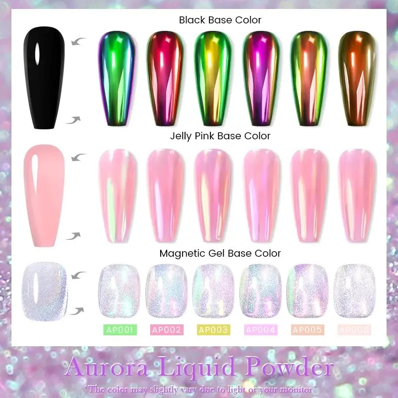 Chrome Aurora Nail Polish Born Pretty