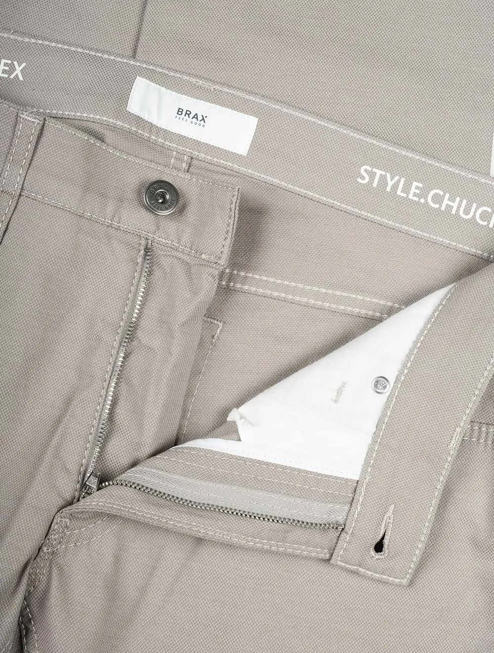 Chuck 5 Pocket Trousers Stone