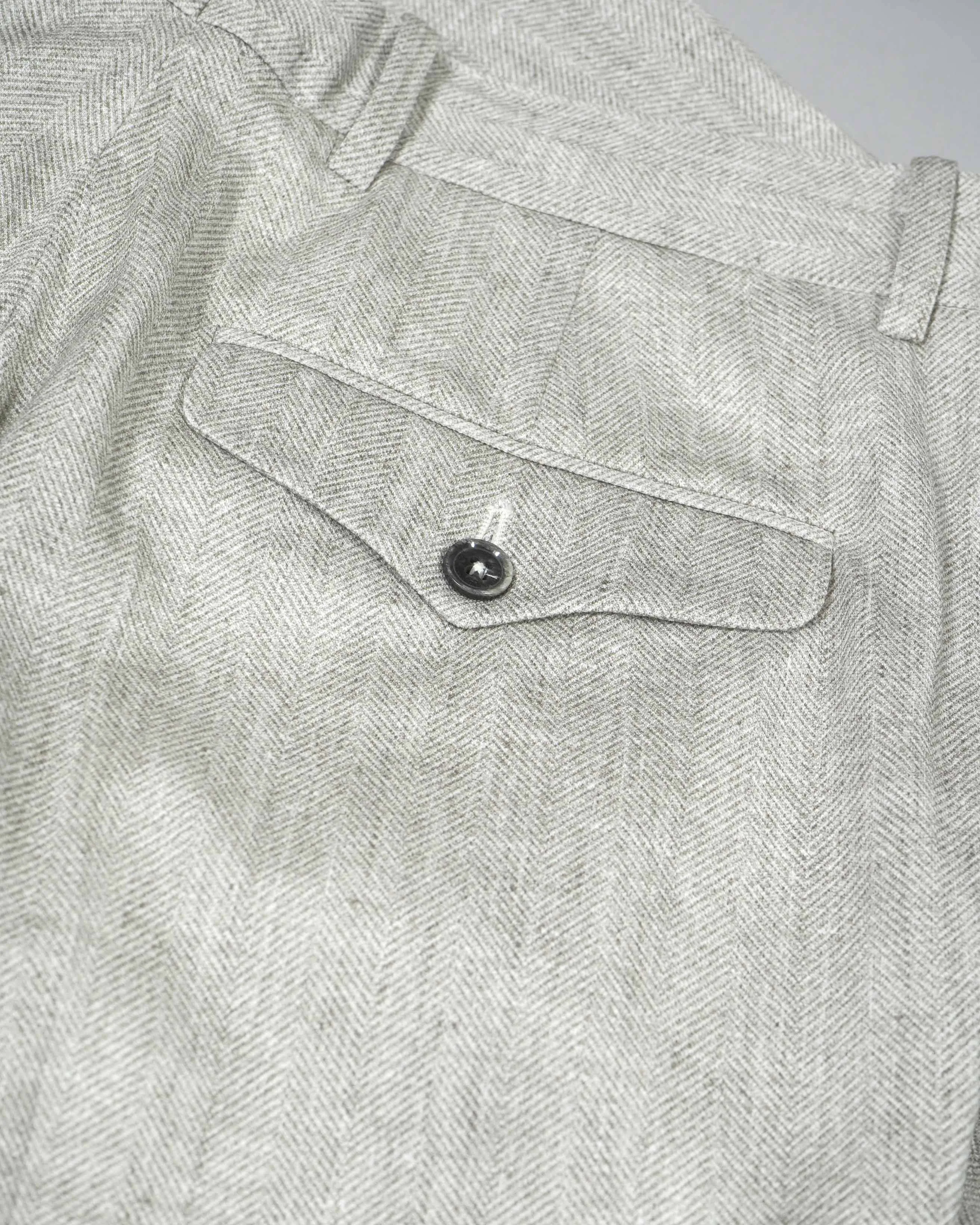 Circolo 1901 Herringbone Trousers - Beige