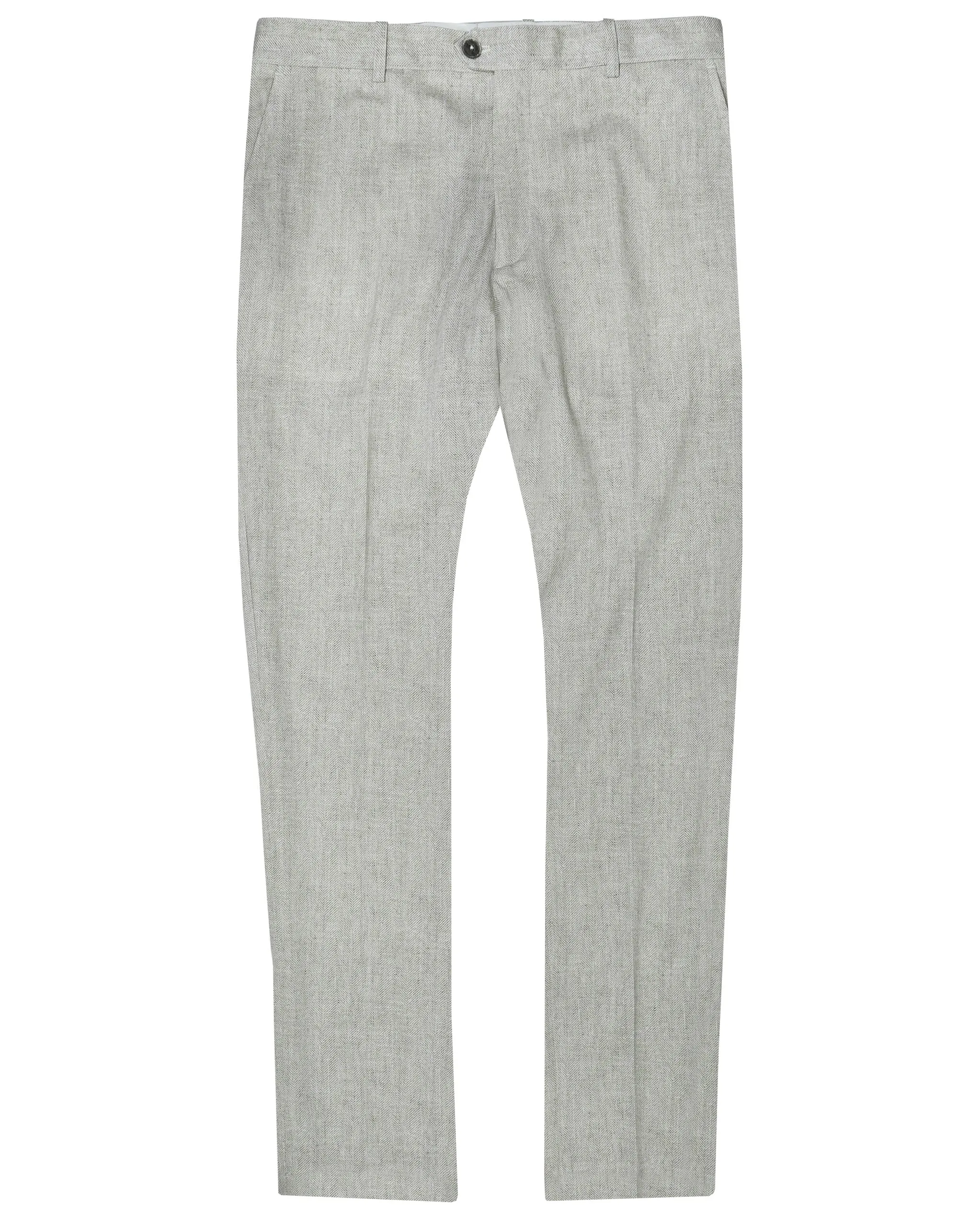 Circolo 1901 Herringbone Trousers - Beige