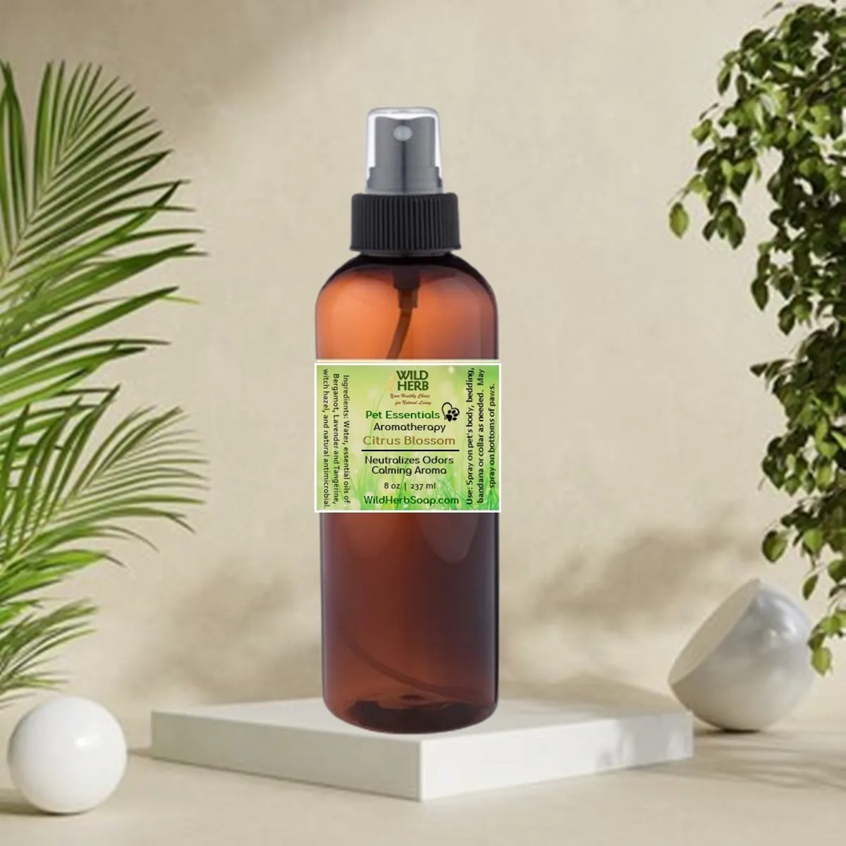 Citrus Blossom Deodorizing Dog Aromatherapy Spray