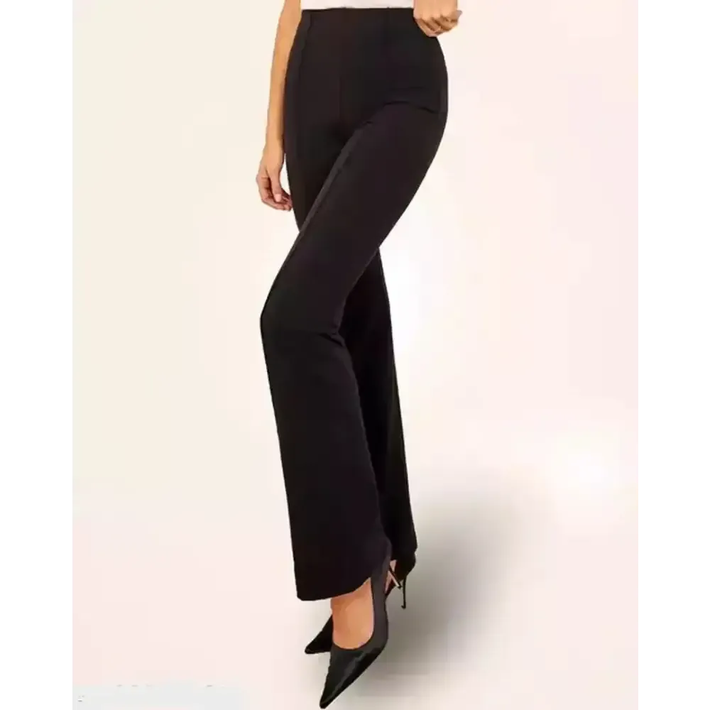 Classic Cotton Lycra Solid Trouser for Women