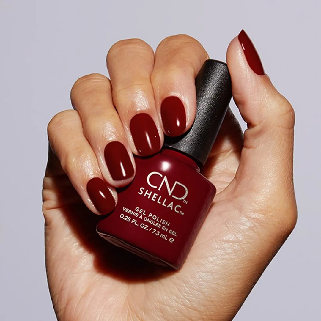 CND - Shellac Combo - Base, Top & Bordeaux Babe