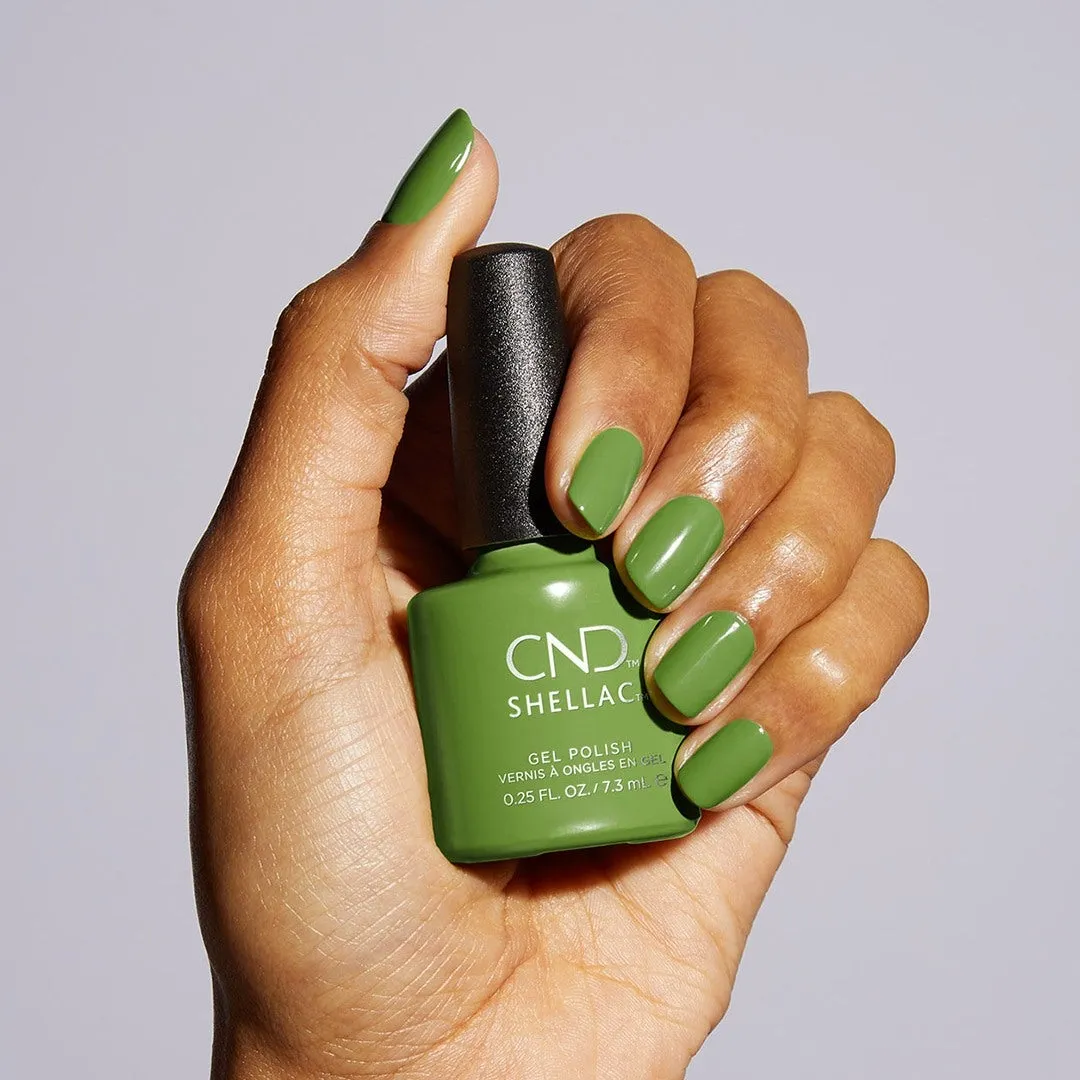 CND - Shellac Combo - Base, Top & Crisp Green