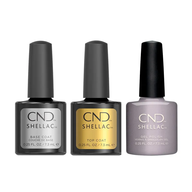 CND - Shellac Combo - Base, Top & Steel Kisses