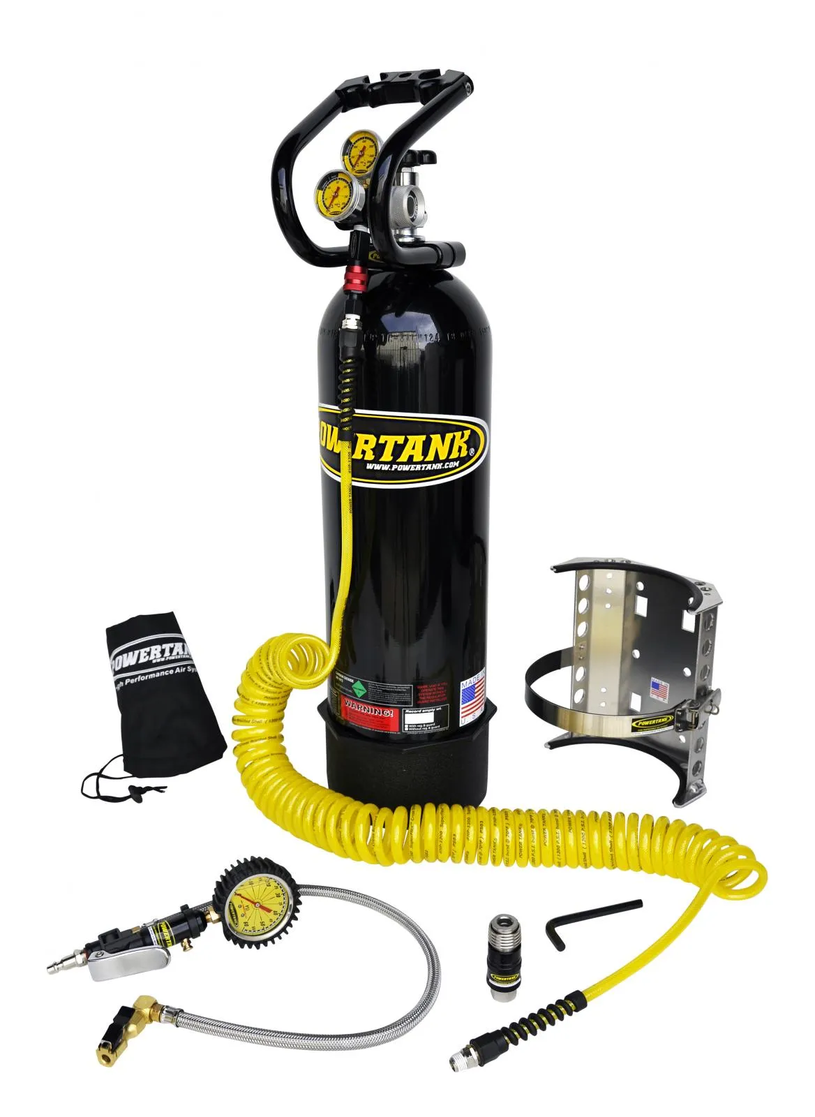 CO2 Tank 15 LB Power Tank Package B 400 PSI Power Tank