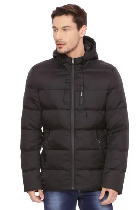 Comfort Fit Hooded Poly Fill Jacket