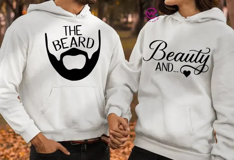 Couple Hoodie-Couples Icons