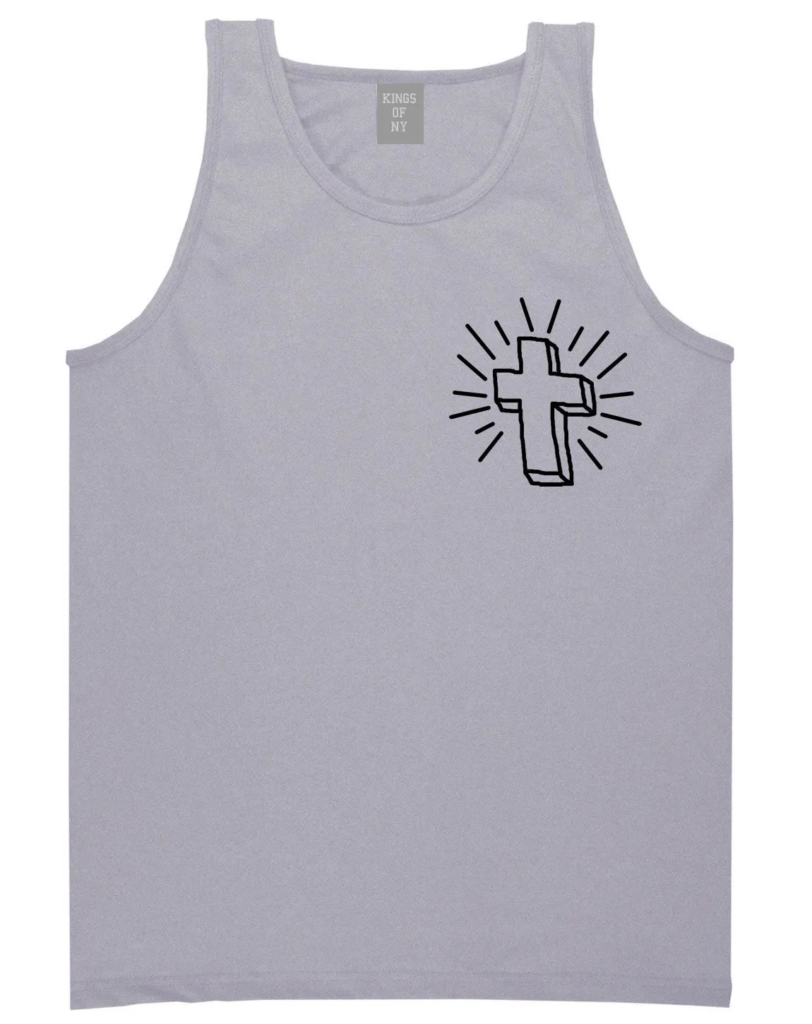 Cross of Praise Chest God Religious Tank Top