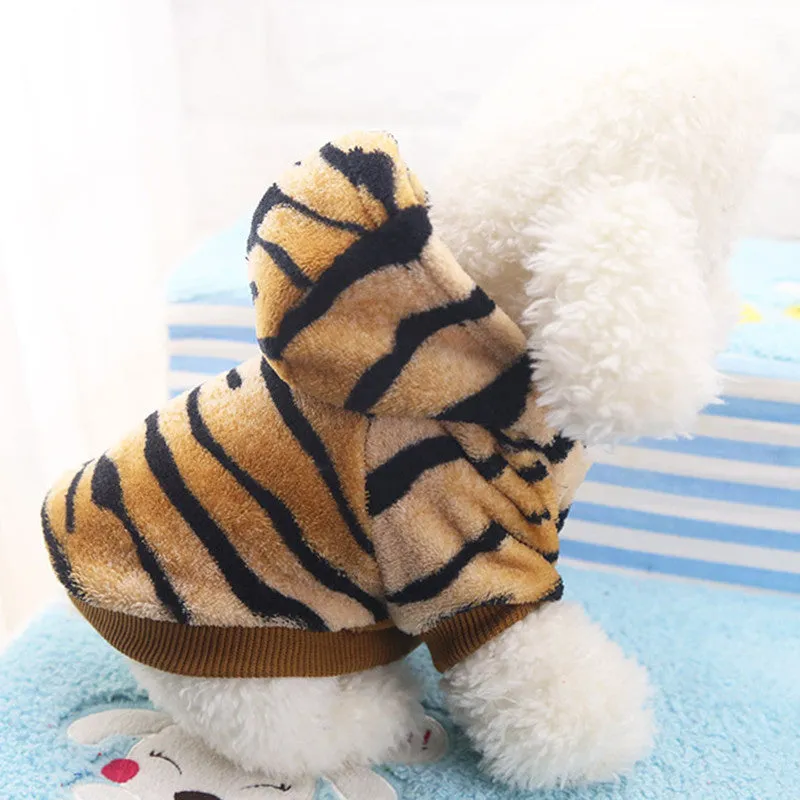 Cute Tiger Onesie Hoodie Costume for Dog