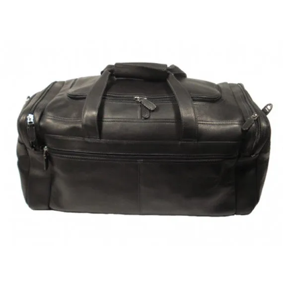 Dorado Leather 21" Multi-Pocket Duffel