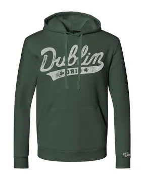 Dublin Script Unisex Green Hoodie | ADULT