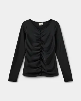 EBELLSY T-SHIRT LONG SLEEVE - Black