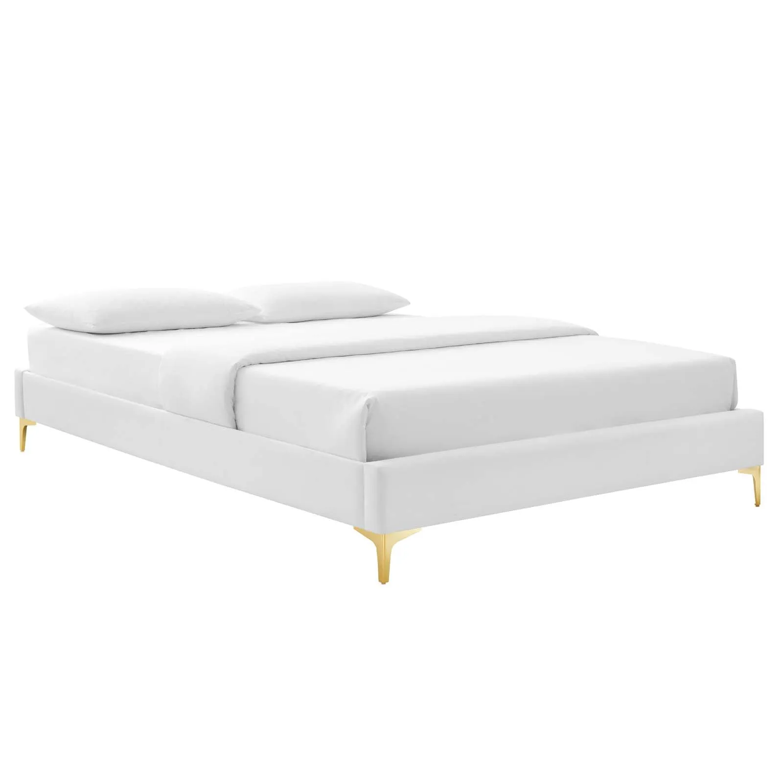 Elise Performance Velvet  Platform Bed