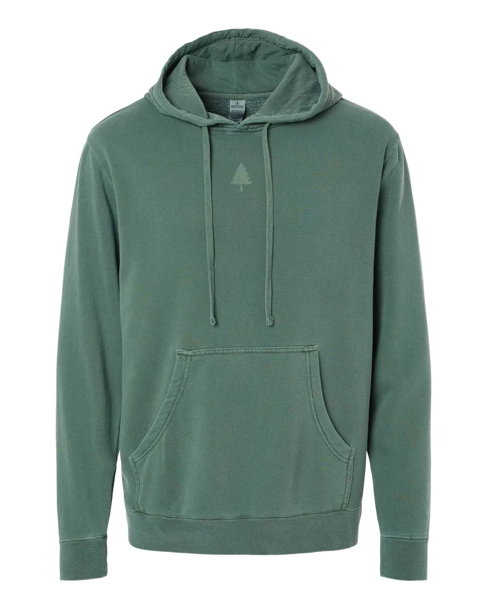 Embroidered 4EVERGREEN Pigment Hoodie