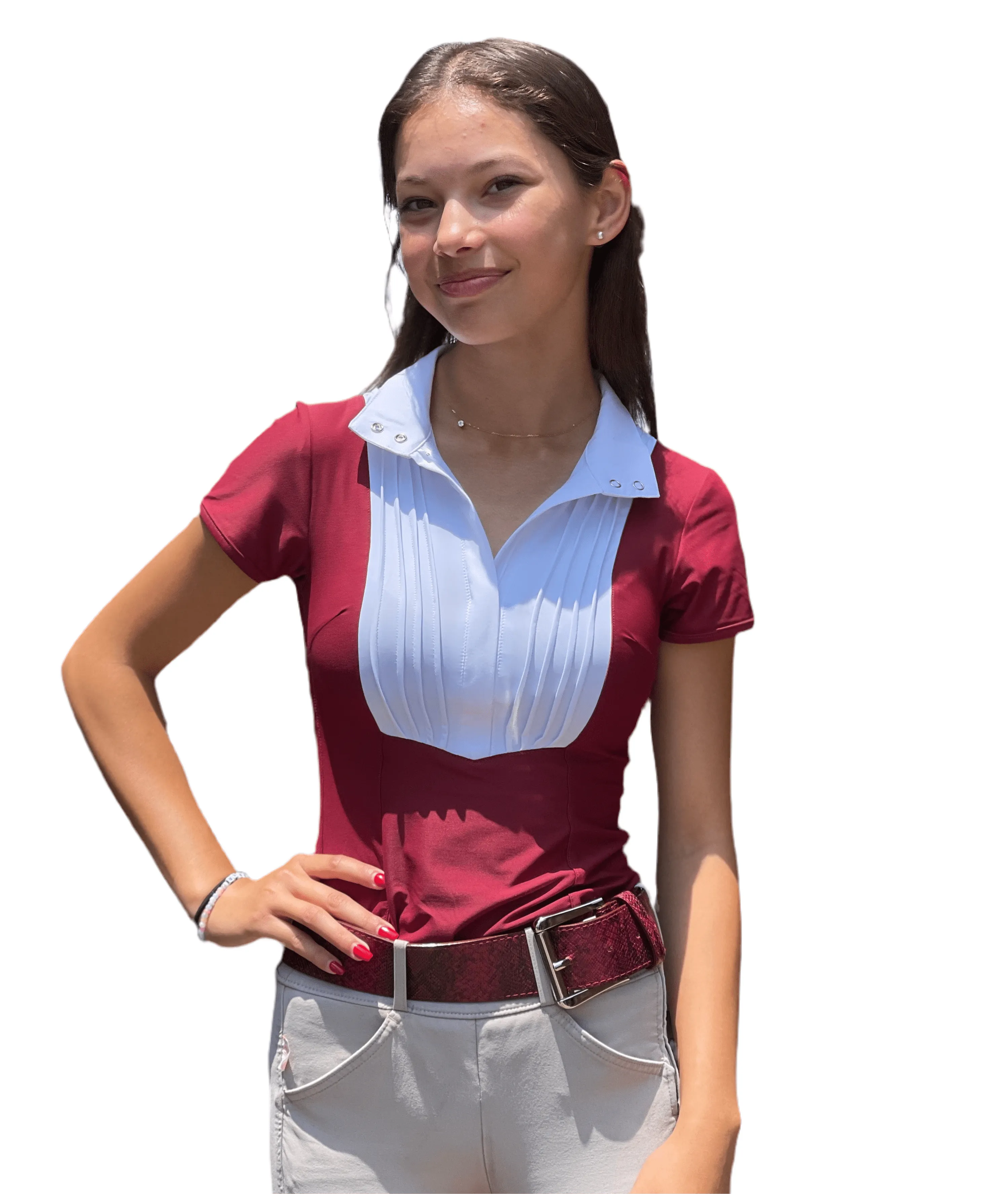 Equestrian Team Apparel- Show Shirt Short Sleeve