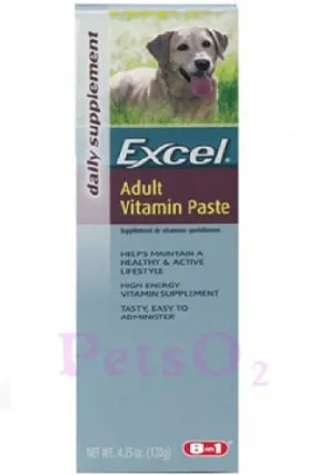 Excel Adult Enervite Vitamin Paste For Dogs 4.25oz