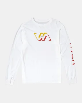 Facets Long Sleeve Tee - White