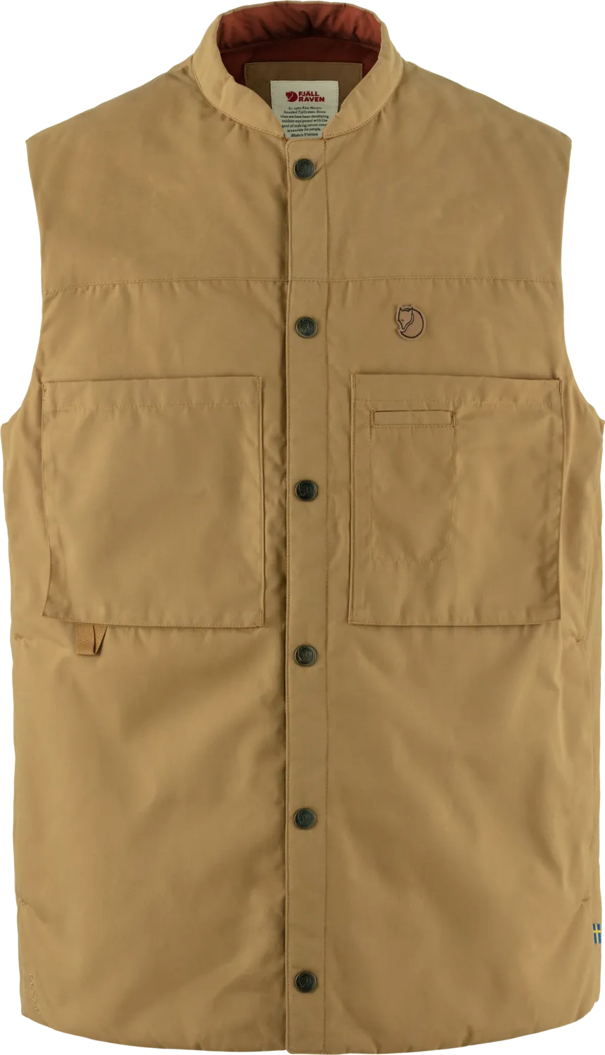 Fjällräven Men&#x27;s Singi Padded Vest Buckwheat Brown | Buy Fjällräven Men&#x27;s Singi Padded Vest Buckwheat Brown here | Outnorth