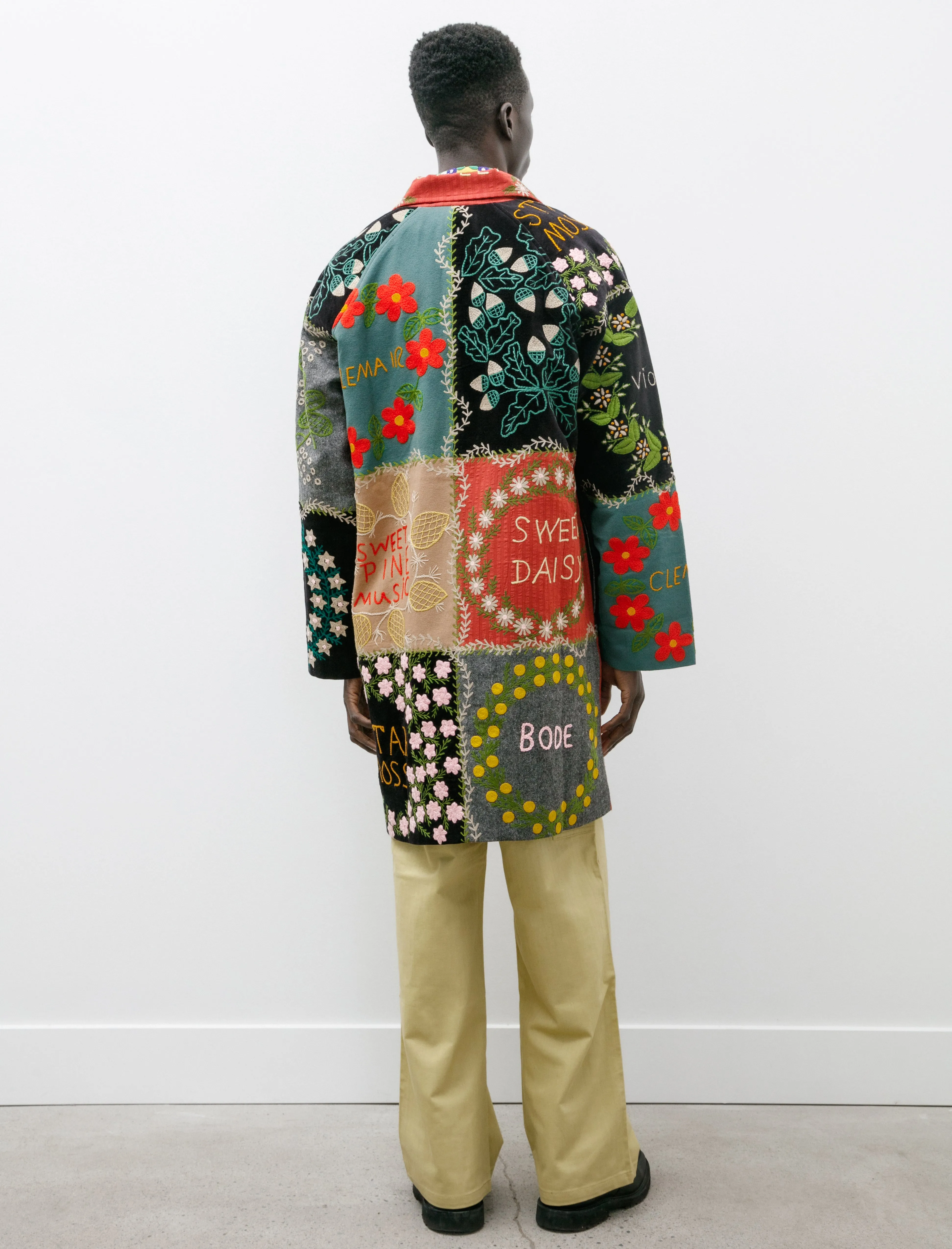 Floral Genus Quilt Coat Multi