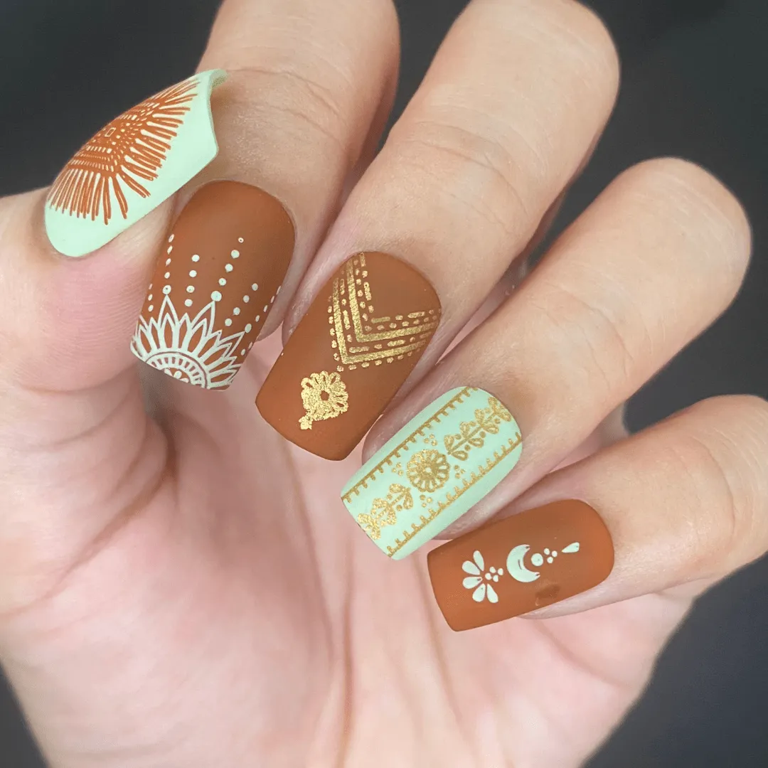 Fringe Forever: Bohemian Style Nail Stamping Starter Kit