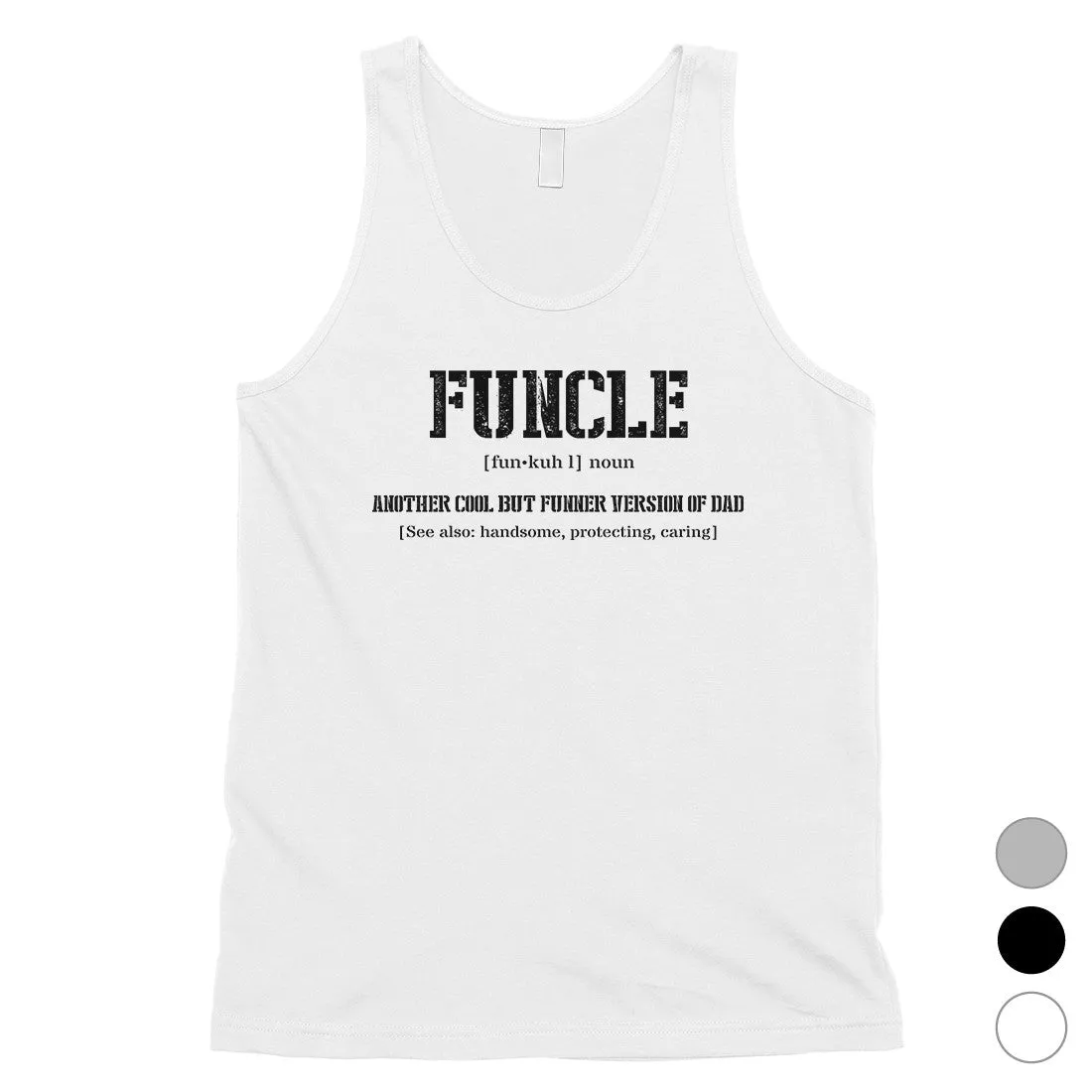 Funcle Mens Sleeveless Top