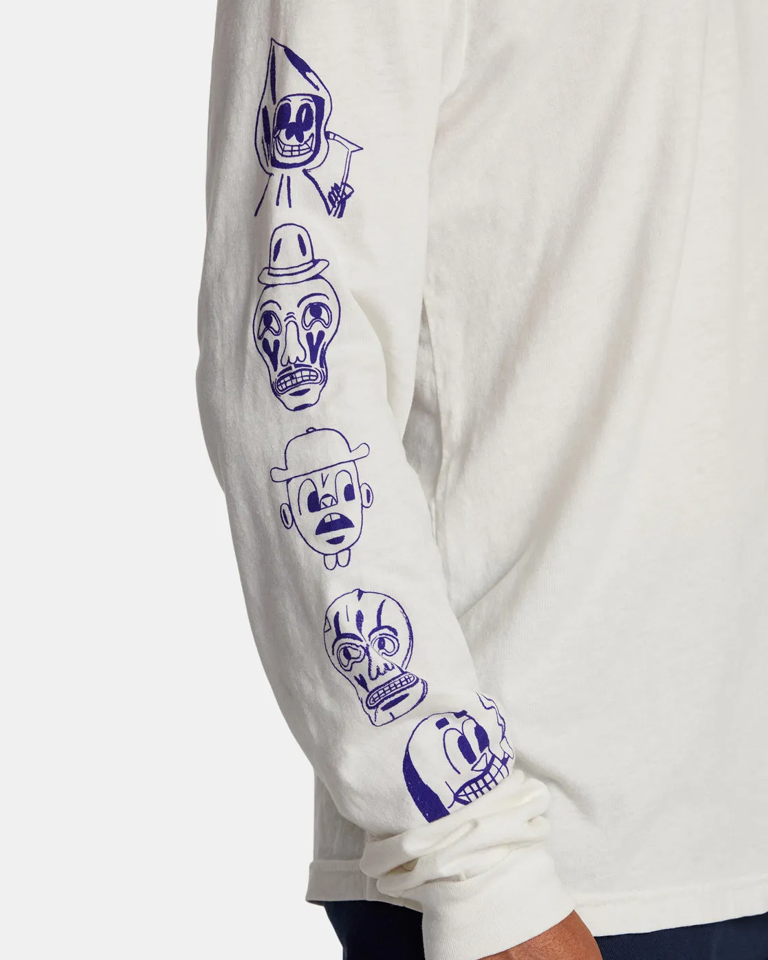 Gang Long Sleeve Tee - Antique White