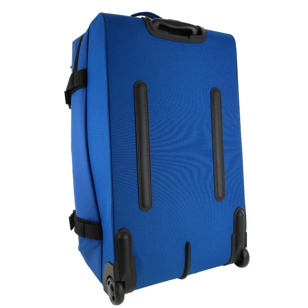 GAP -41L 73cm Large upright 2 Wheel trolley Duffle - Blue