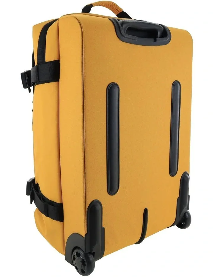 GAP -41L 73cm Large upright 2 Wheel trolley Duffle - Yellow