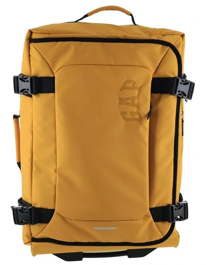 GAP -41L 73cm Large upright 2 Wheel trolley Duffle - Yellow