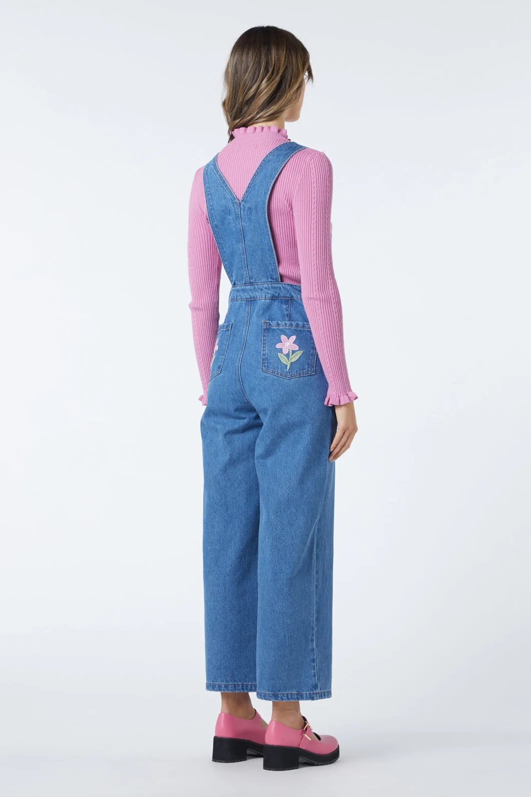 Garden Embroidered Overall