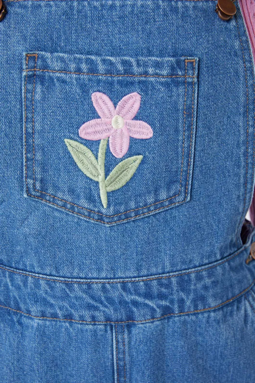 Garden Embroidered Overall