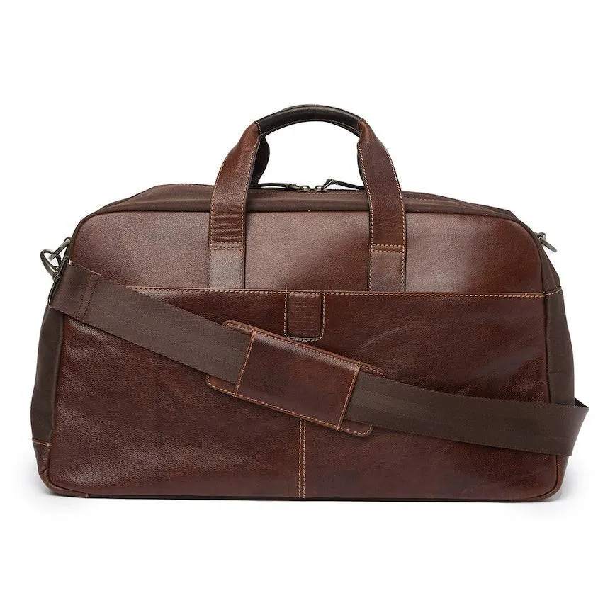 Garth Commuter Leather Duffle Bag