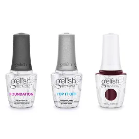 Gelish Combo - Base, Top & Elegant Wish