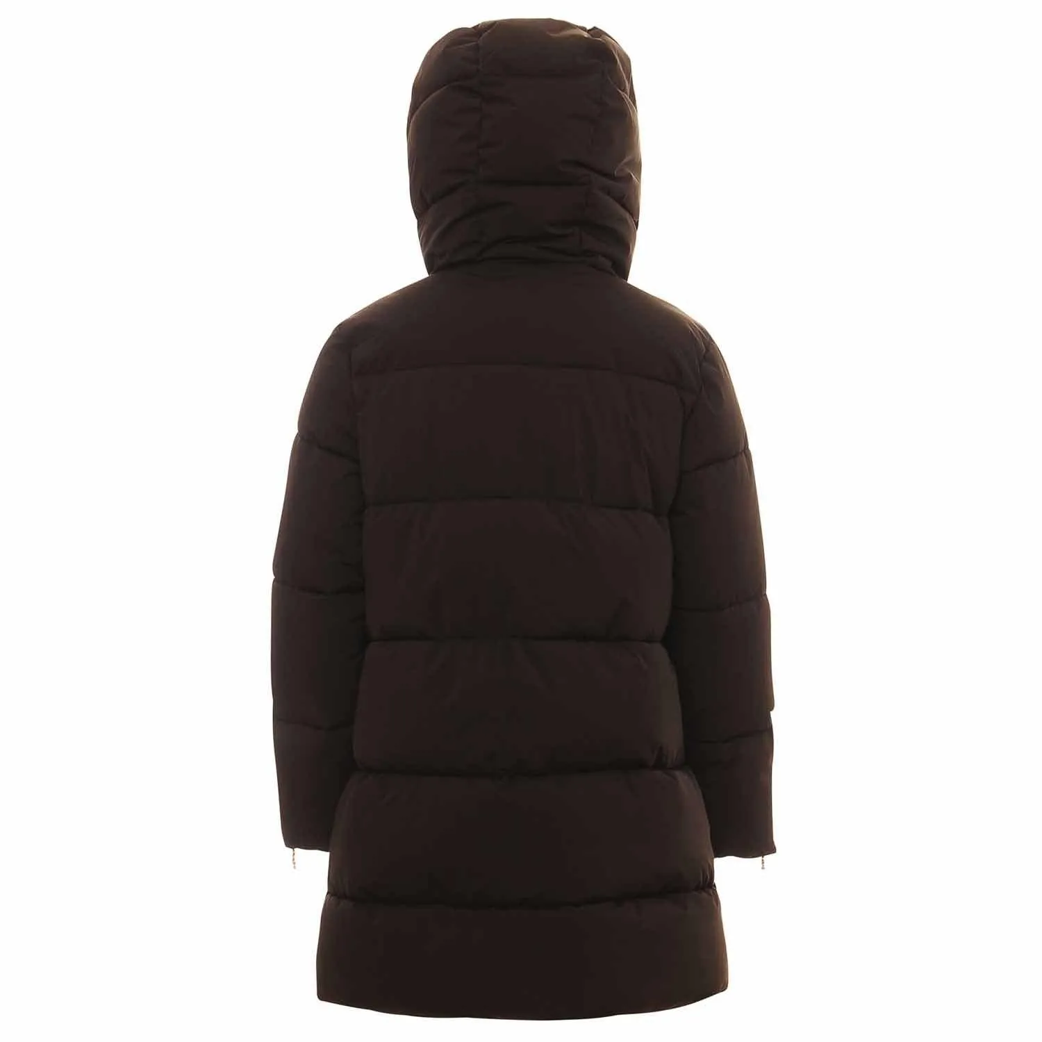 Girls Black Padded Coat