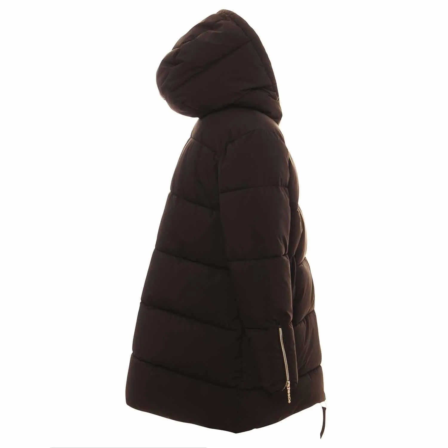 Girls Black Padded Coat