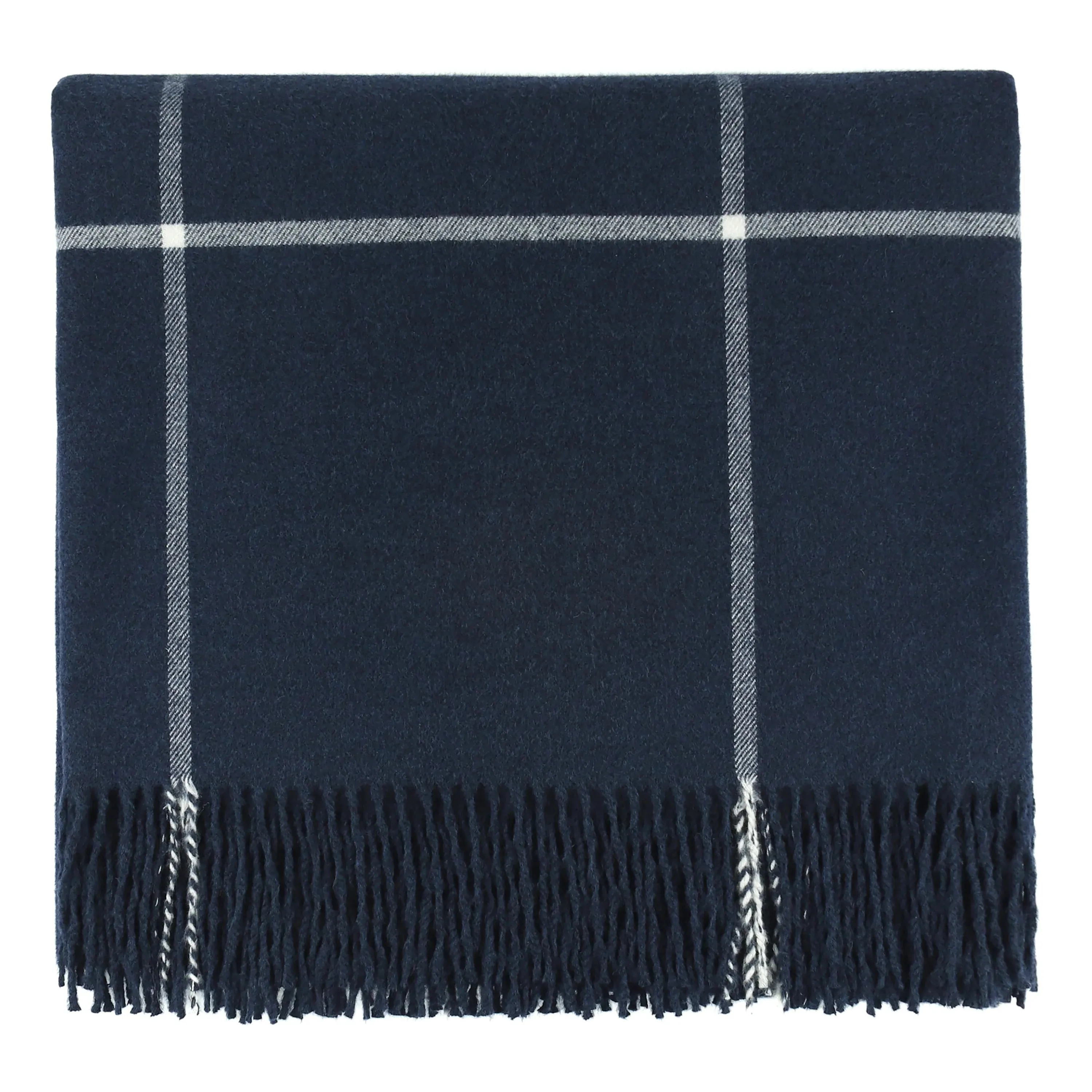 Glasgow Throw - Navy