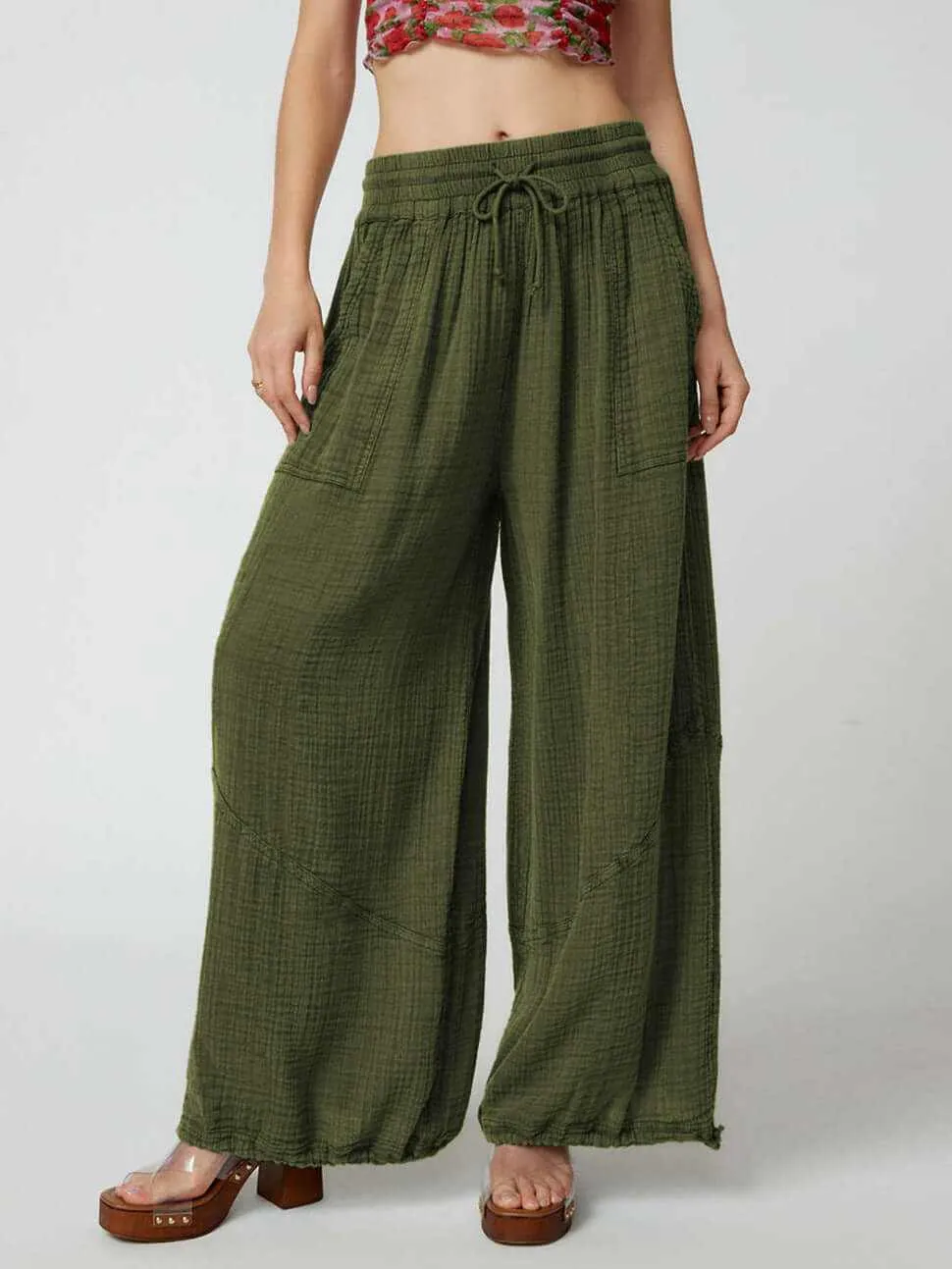 Glow Chic's Loose Wide Leg Trousers