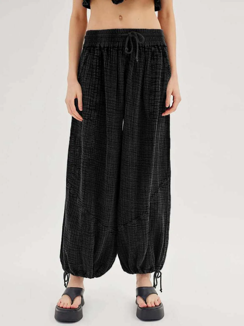 Glow Chic's Loose Wide Leg Trousers