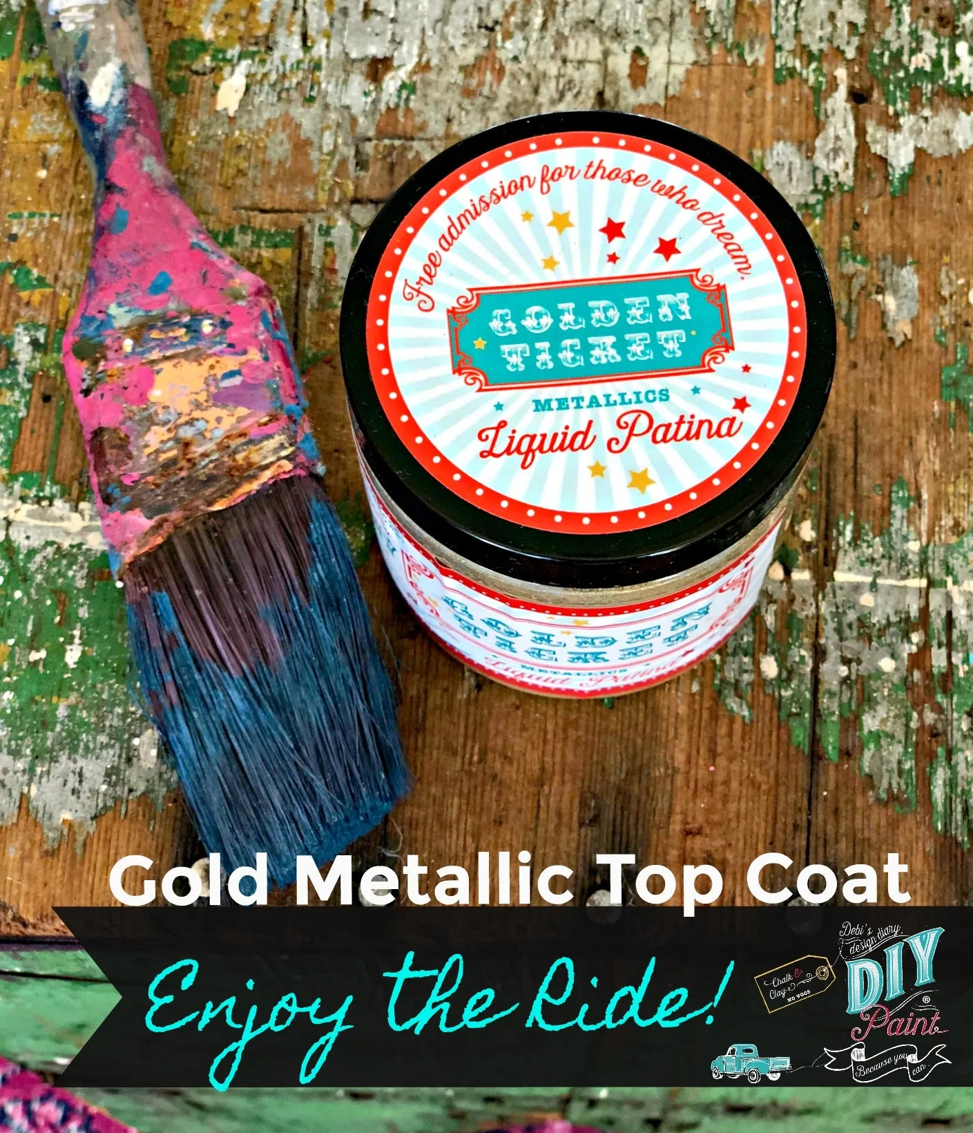 Gold Liquid Patina AKA Golden Ticket