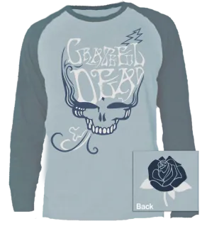 Grateful Dead Blue Rose Smoke Long Sleeve T shirt