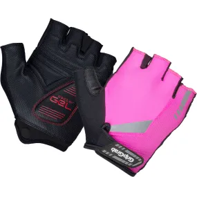 Gripgrab ProGel Hi-Vis Padded Gloves Pink Hi-Vis | Buy Gripgrab ProGel Hi-Vis Padded Gloves Pink Hi-Vis here | Outnorth