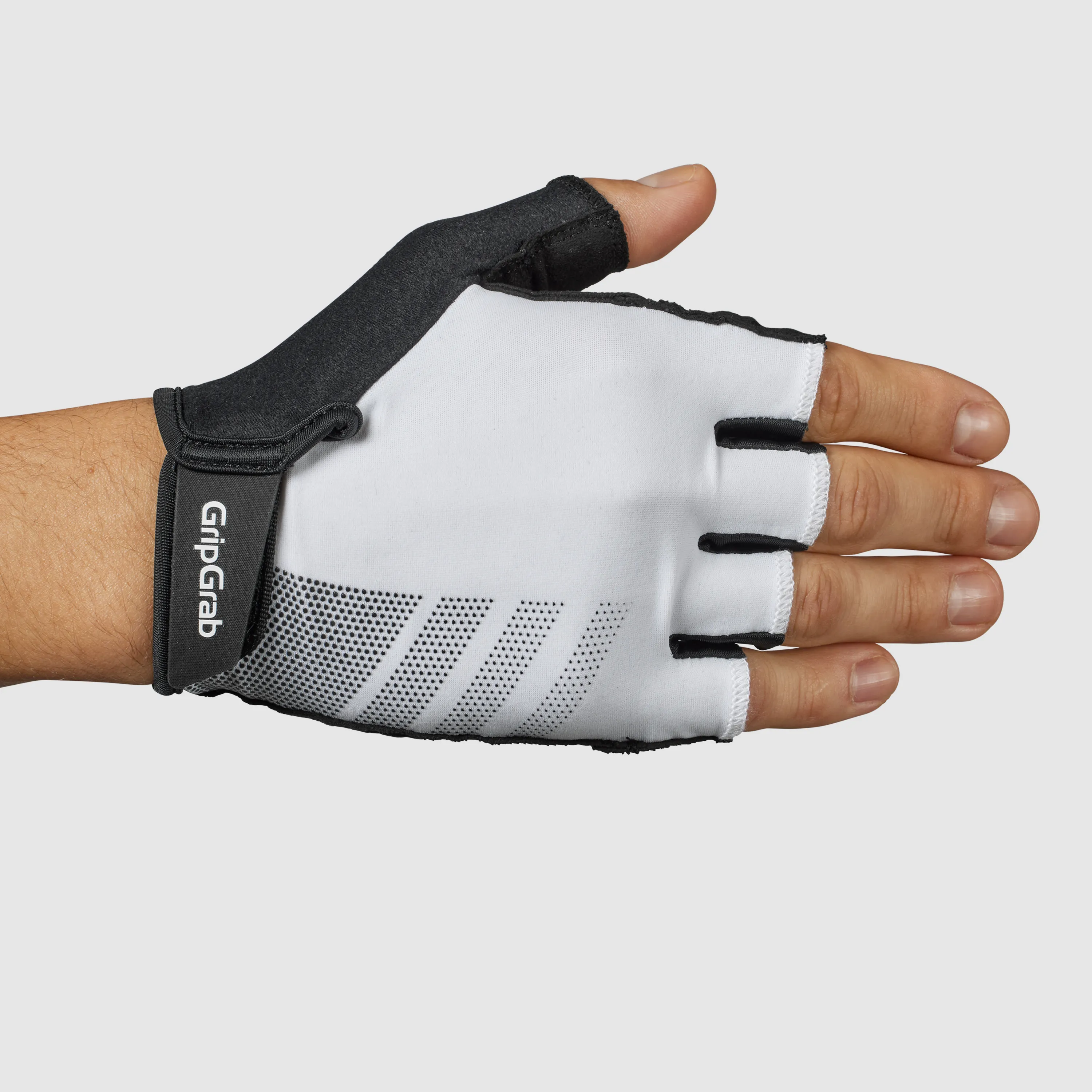 Gripgrab Ride RC Lite Padded Short Finger Summer Gloves White | Buy Gripgrab Ride RC Lite Padded Short Finger Summer Gloves White here | Outnorth